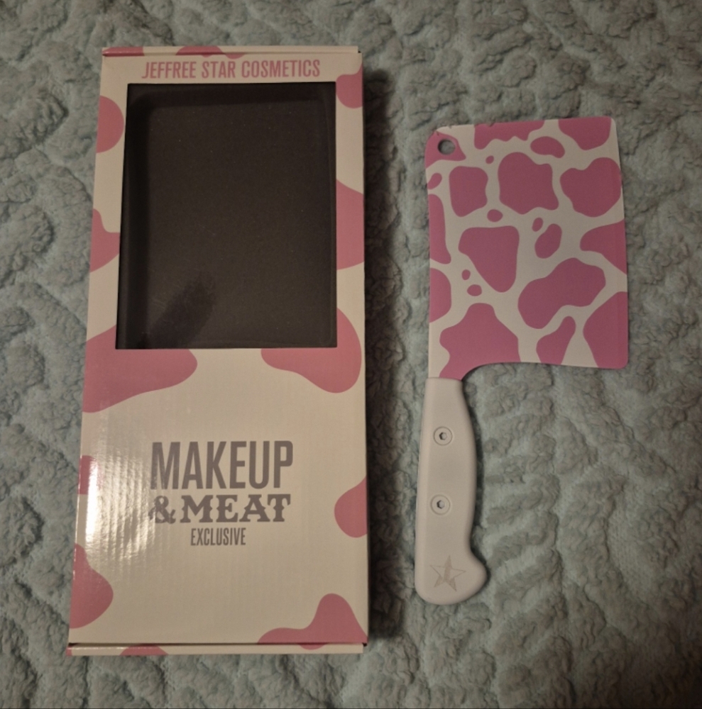 Jeffree Star Cosmetics Makeup & Meat Exclusive Cleaver Mirror VERY RARE!!